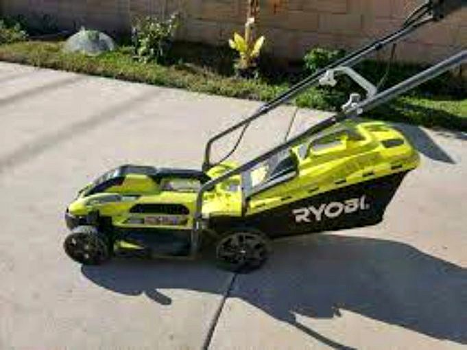 Ryobi 18V 33 Cm Inch Push Lawn Mower P1140 P1140-S